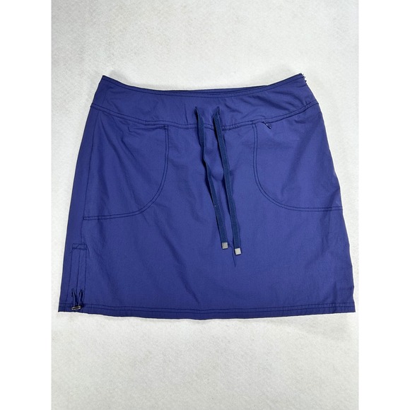 Green Tea Pants - Green Tea Womens Purple Active Skort Size XL Drawstring Hiking Golf Athletic
